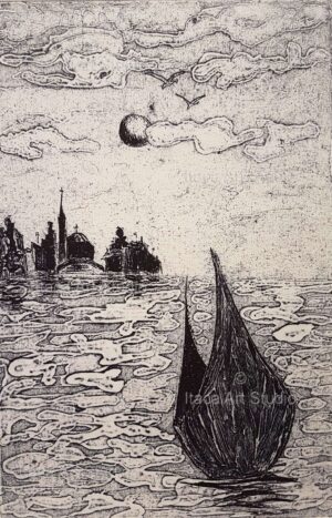 gondola and lagoon island