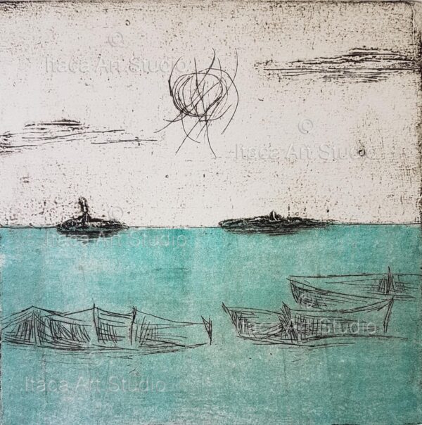 Venetian lagoon: nets and islands