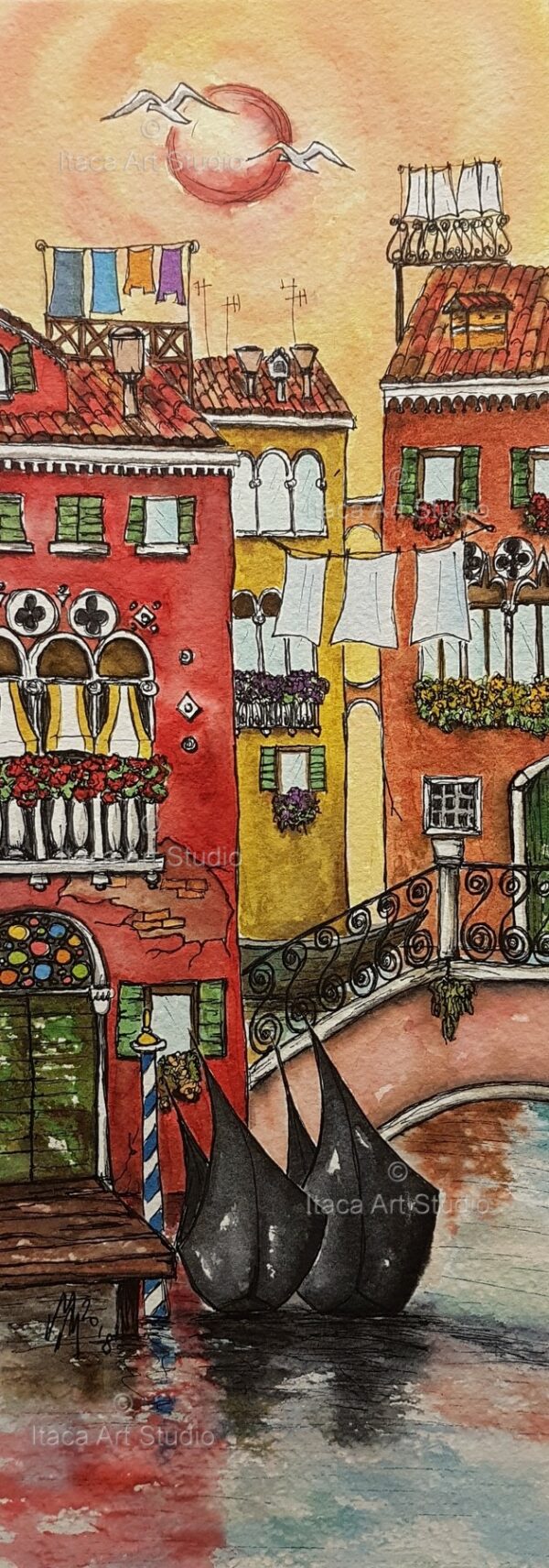 a summer day in Venice