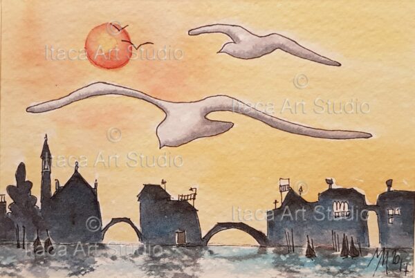 Venetian seagulls