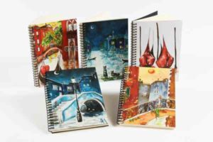 set of 5 notebooks